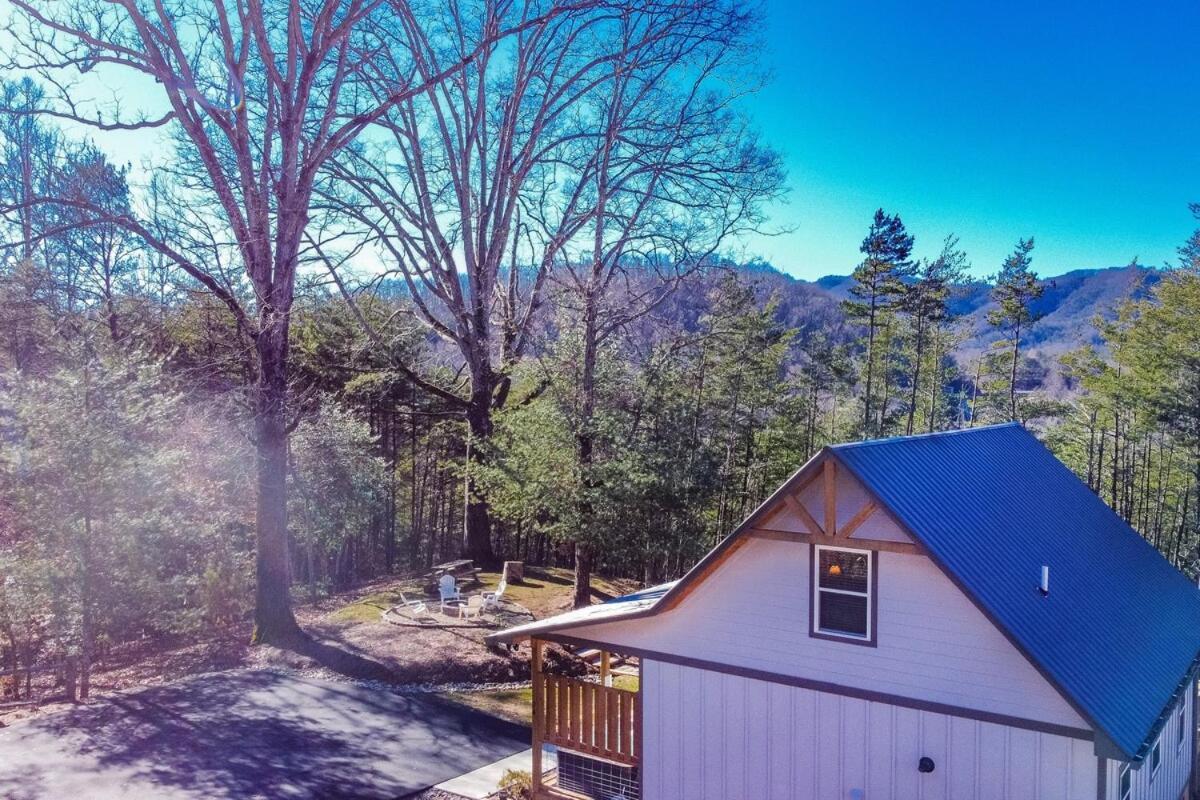 Twin Oaks Cabin Bryson City Exterior foto