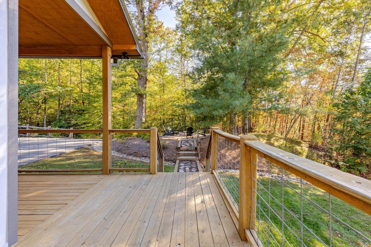 Twin Oaks Cabin Bryson City Exterior foto